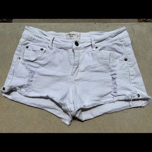 Ocean Drive white shorts